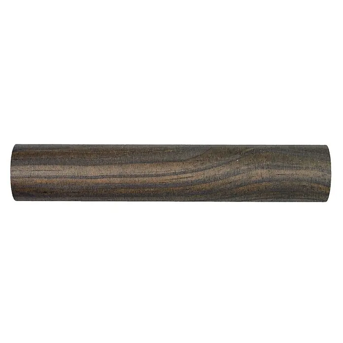 Barra para cortinas Ideas Wood - Fume, Largo: 200 cm, Diámetro: 28 mm