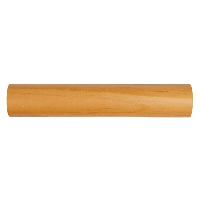 Barra para cortinas Ideas Wood - Haya, Largo: 200 cm, Diámetro: 28 mm