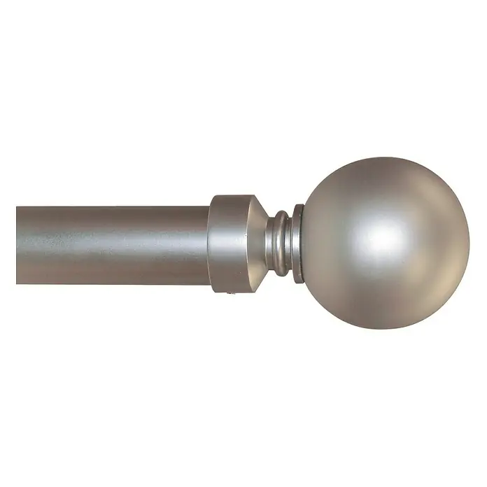 Tapa final Eclectic esfera - Plateado, 1 ud.
