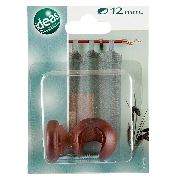 Soporte de pared Ideas 12 cerezo - Largo: 4,35 cm