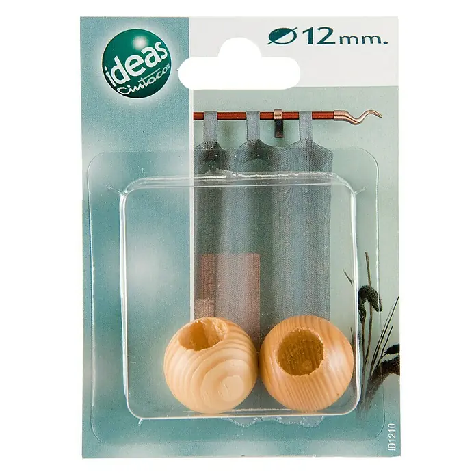 Tapones terminales Madera ideas 12 - Haya, 2 ud.