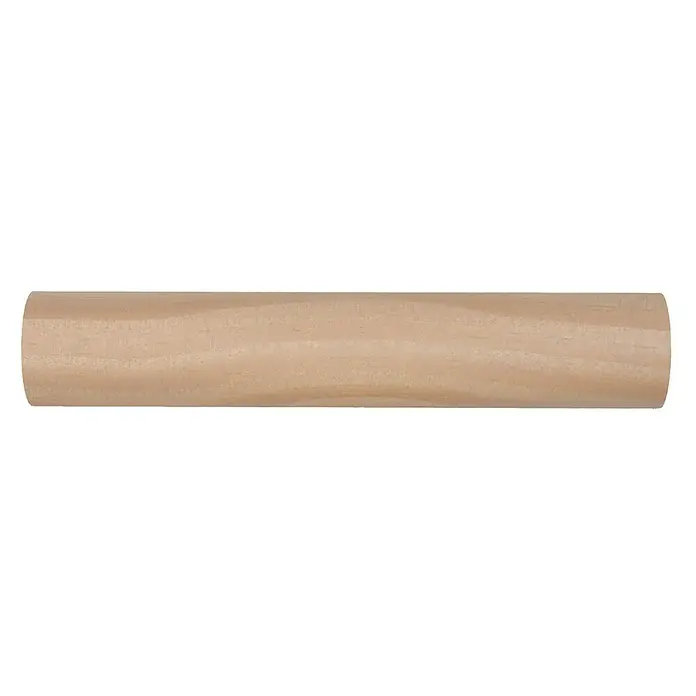 Barra para cortinas Ideas Wood - Fresno, Largo: 250 cm, Diámetro: 28 mm