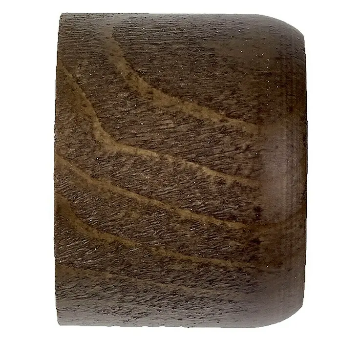 Tapones terminales Ideas Wood - Nogal, 2 ud.