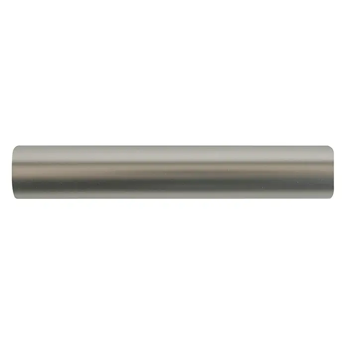 Barra para cortinas Basic Ferro-Deco - Plateado, Largo: 120 cm, Diámetro: 16 mm