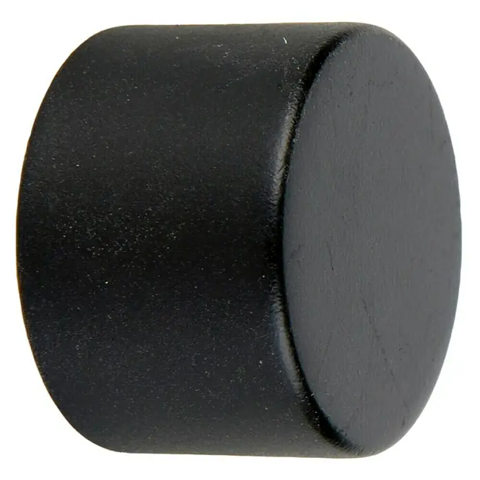 Tapones terminales Ferro Wood - Negro, 2 ud.