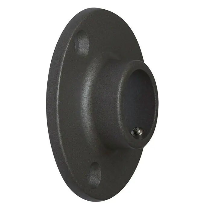 Soporte de pared para armario - Gris, Largo: 1,5 cm