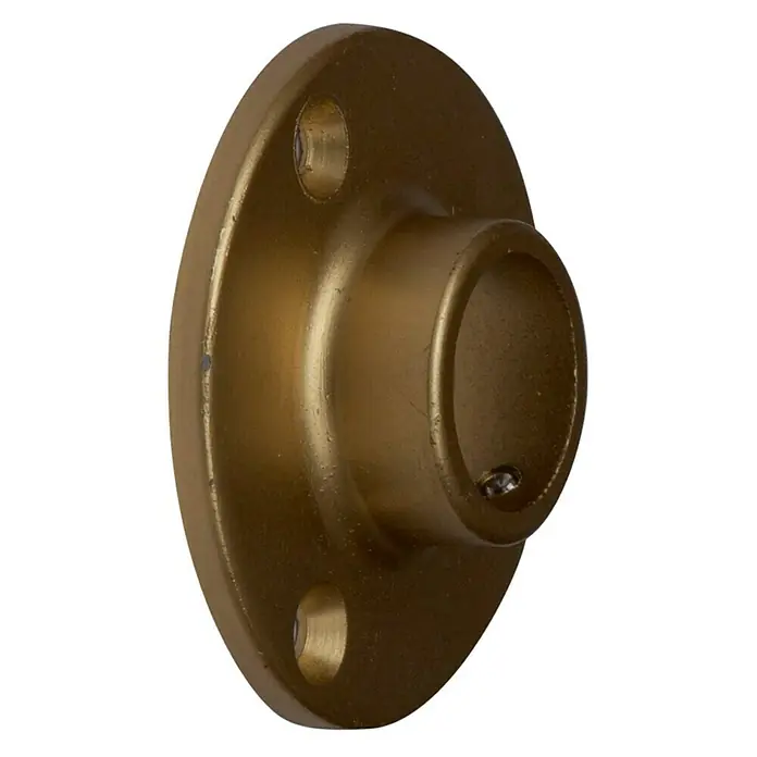 Soporte de pared para armario bronce - Largo: 1,5 cm