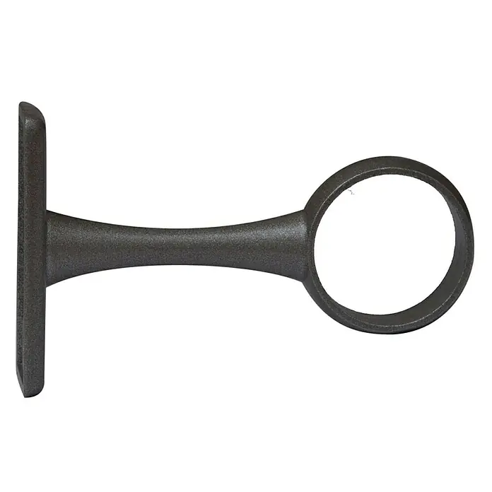 Soporte de pared central Solutions - Gris, Largo: 6,2 cm