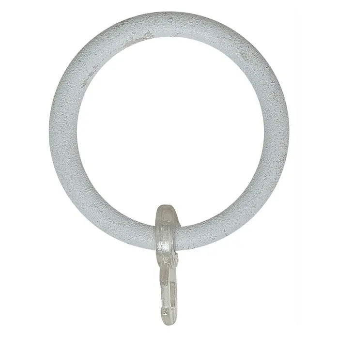 Anilla para cortinas Antique - 8 ud., 22 mm, Blanco