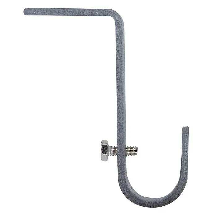 Soporte de techo Nordic - Gris plomo, L x An x Al: 7,6 x 1,5 x 5,8 cm, Atornillado
