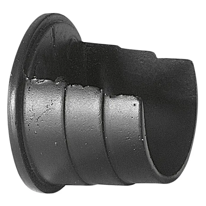 Soporte de pared Lateral - Negro, L x An x Al: 2,35 x 3,1 x 3,1 cm, Atornillado
