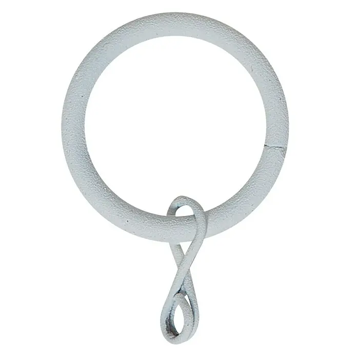 Anilla para cortinas Nordic - 8 ud., 19 mm, Blanco
