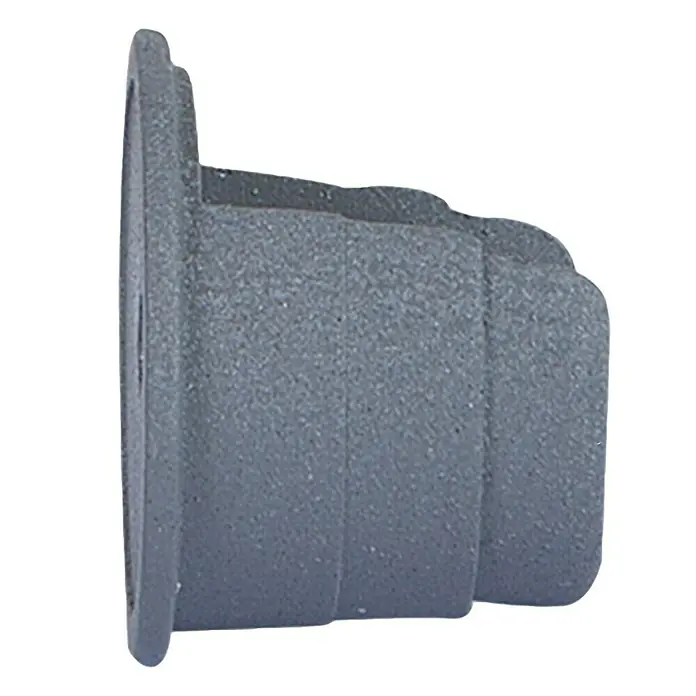 Soporte de pared Nordic - Gris, Para barras con un diámetro de 19 mm, 1 ud.