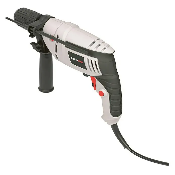 PowerPlus Taladro percutor POWC10200 - 600 W, 3.000 r.p.m.