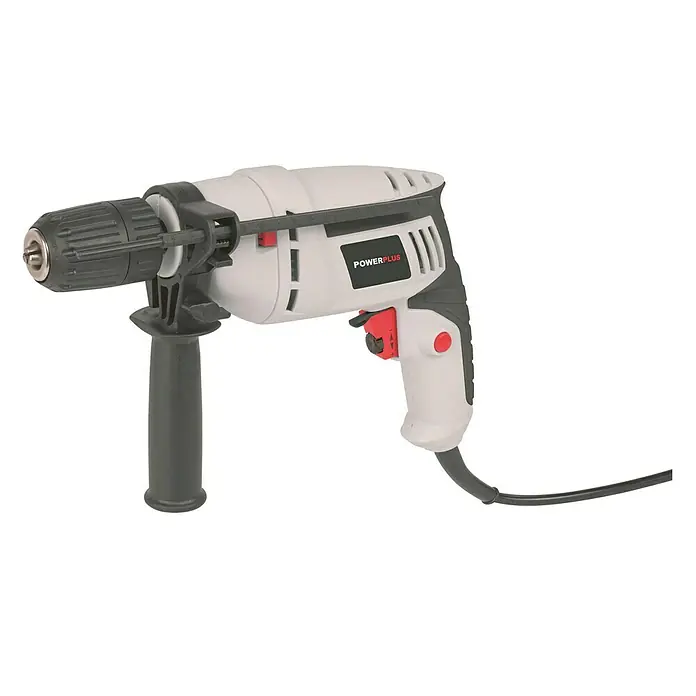 PowerPlus Taladro percutor POWC10200 - 600 W, 3.000 r.p.m.