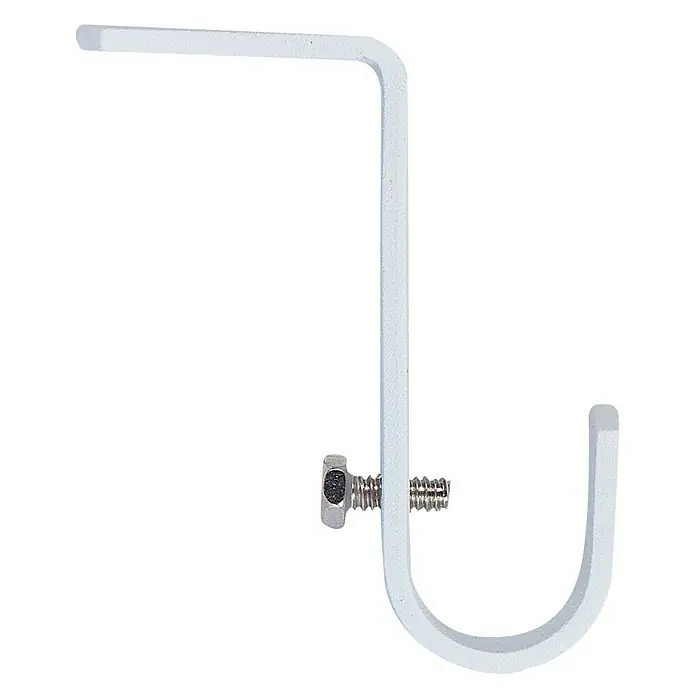 Soporte de techo Nordic - Blanco, L x An x Al: 7,6 x 1,5 x 5,8 cm, Atornillado