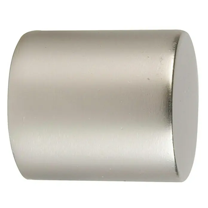 Tapones terminales Eclectic - Plateado, 2 ud.