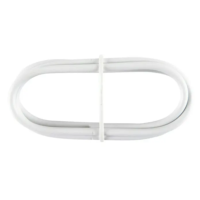 Cable plastificado Portavisillos - Blanco, Largo: 1 m
