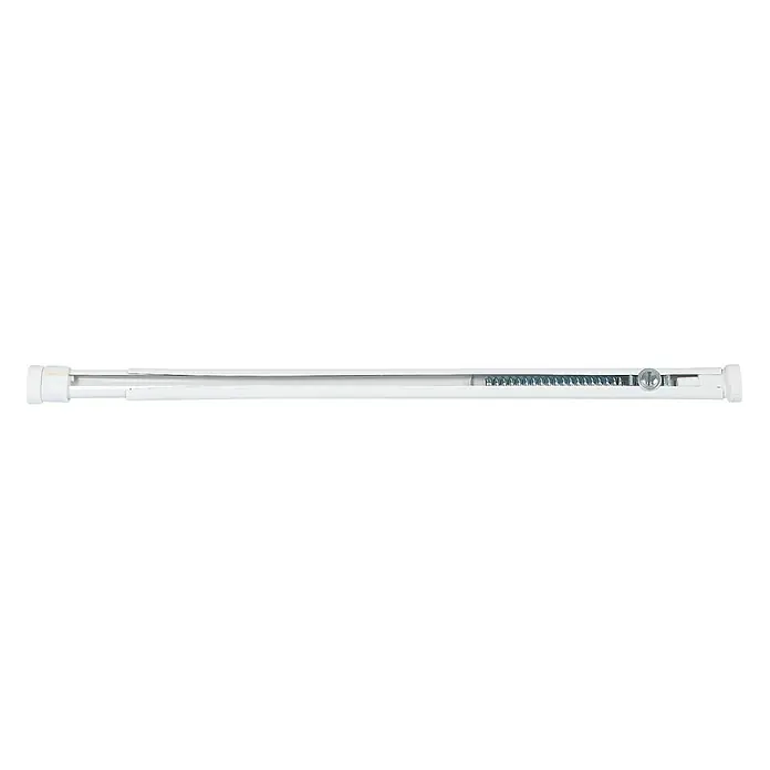 Barra para visillo Modelo Oval Force - Largo: 40 cm, Blanco