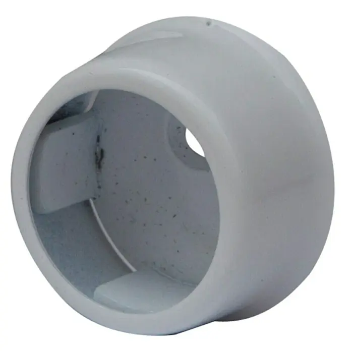 Soporte de pared para armario - Blanco, Largo: 1,3 cm