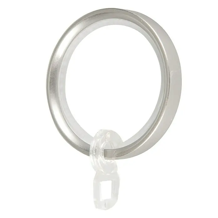 Anilla para cortinas Tendencias - 10 ud., 22 mm, Plateado