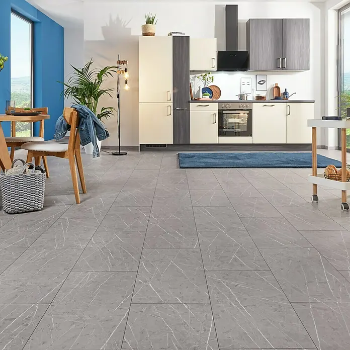 LOGOCLIC Ceramico Laminat Foundation - 635 x 327 x 8 mm, Izgled pločica - Živopisni prikaz
