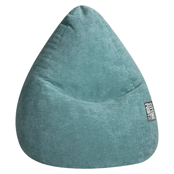 Sitzsack Beanbag Alfa - XL, Petrol, 100 % Polyester - Vorderansicht