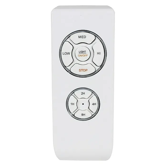 Arte confort Ventilador de techo Cascais - Diámetro: 132 cm, Blanco, 65 W, AC