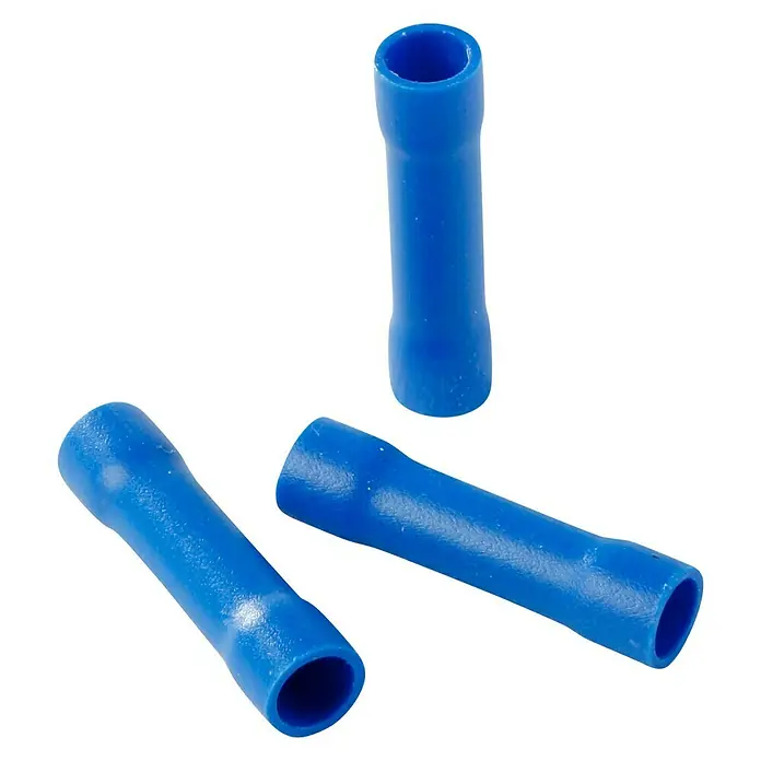 Stezni konektor za kablove - 20 Kom., 1,5 - 2,5 mm², Plave boje - Pogled odozgo