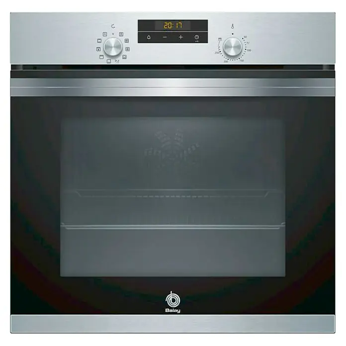 Balay Horno empotrado 3HB4330X0 - Número de tipos de calentamiento: 7 ud., 71 l