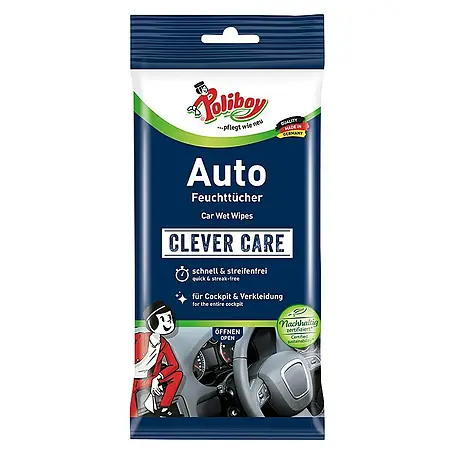 Poliboy  Feuchttücher Auto