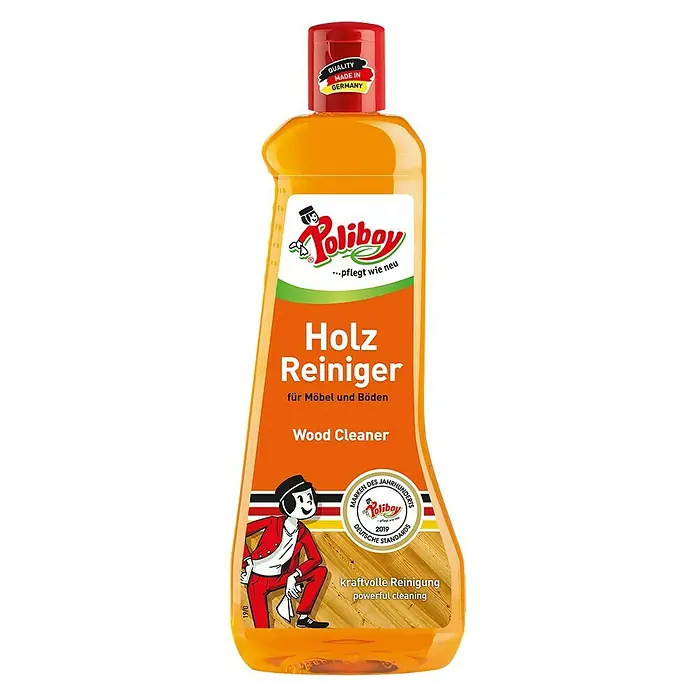 Poliboy Holzreiniger Möbel und Böden - 500 ml, Flasche - Vorderansicht