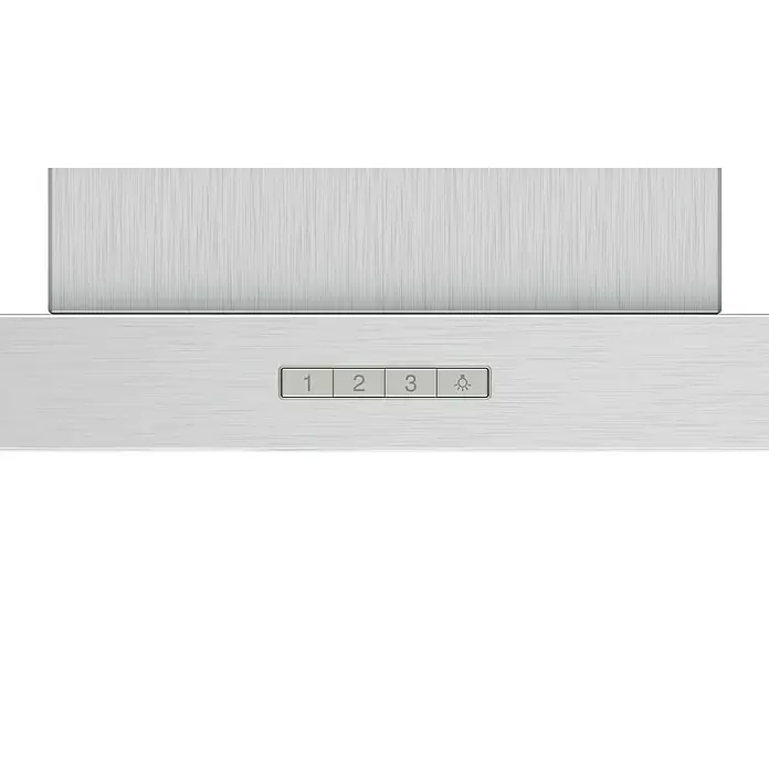 Bosch Campana decorativa de pared DWB66BC50 - Ancho: 60 cm, Potencia de aire máx.: 621 m³/h, Acero inoxidable