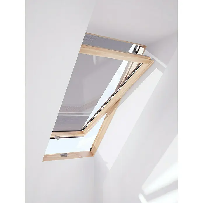 Dachfenster-Markise MIA - Passend für: Solid Elements Dachfenster, 55 cm, Schwarz - Linke Seitenansicht