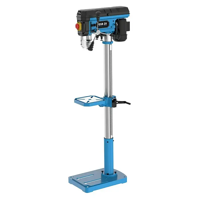 Güde Tischbohrmaschine GSB 20 Laser - 500 W, 600 U/min - 2.600 U/min, Spannweite Bohrfutter: 3 mm - 16 mm - Vorderansicht