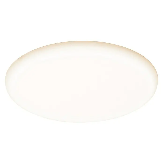Paulmann LED-Panel rund Veluna VariFit - 21 W, Ø x H: 21,5 x 3,1 cm, Satin, Warmweiß - Vorderansicht