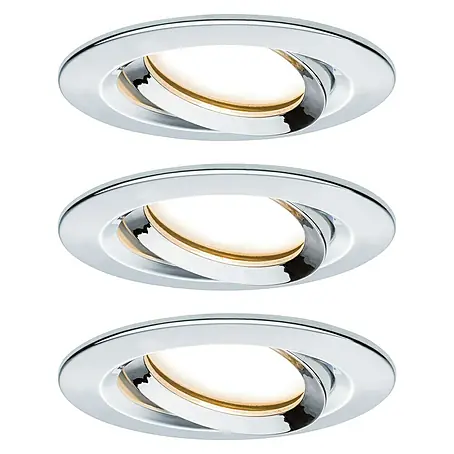 Paulmann  LED-Einbauleuchten-Set Nova Plus