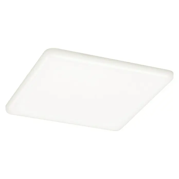 Paulmann LED-Panel Veluna VariFit - 17,5 W, L x B x H: 18,5 x 18,5 x 3,1 cm, Satin, Neutralweiß, 4.000 K - Vorderansicht
