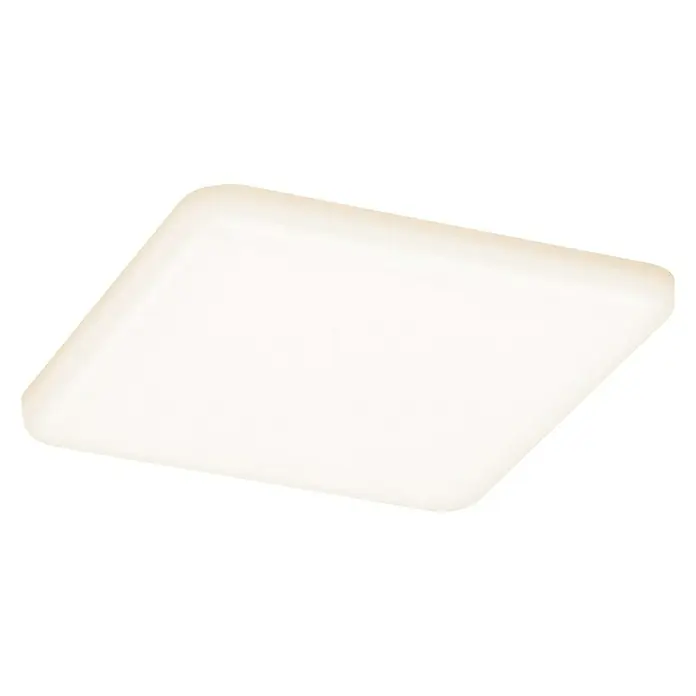 Paulmann LED-Panel Veluna VariFit - 8,5 W, L x B x H: 12,5 x 12,5 x 3,1 cm, Satin, Warmweiß, 3.000 K - Vorderansicht