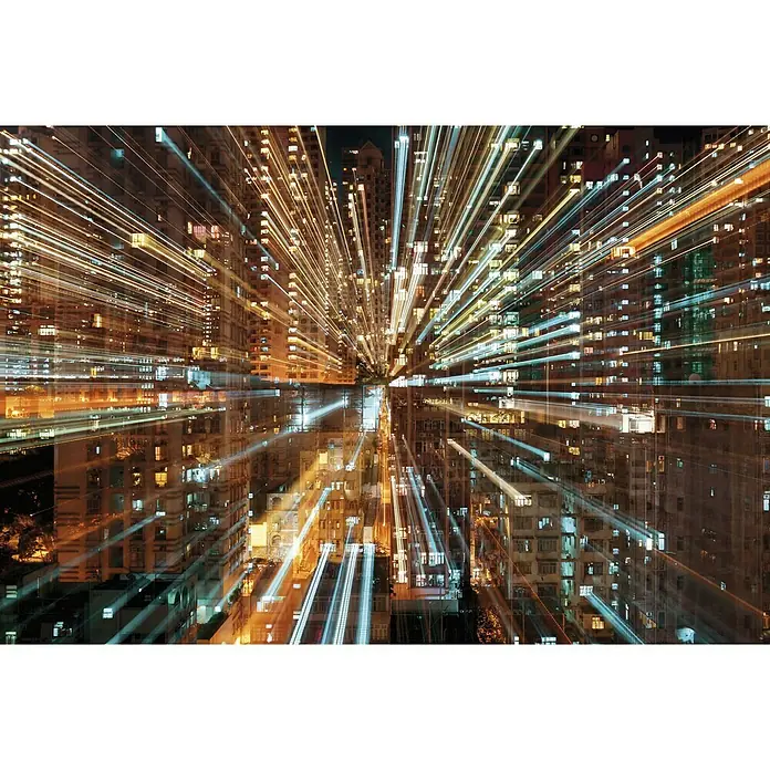Komar Into Illusions Fototapete Fusion - 4 -tlg., B x H: 368 x 254 cm, Vlies - Vorderansicht