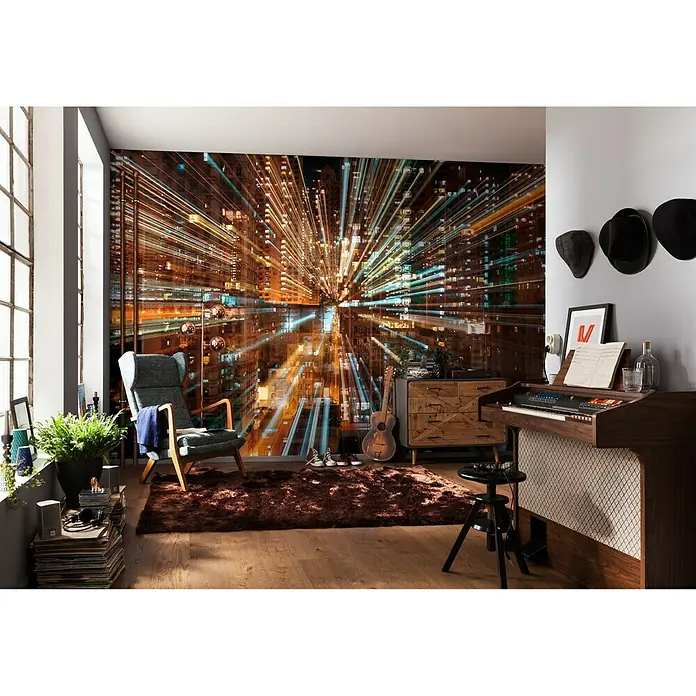 Komar Into Illusions Fototapete Fusion - 4 -tlg., B x H: 368 x 254 cm, Vlies - Stimmungsaufnahme