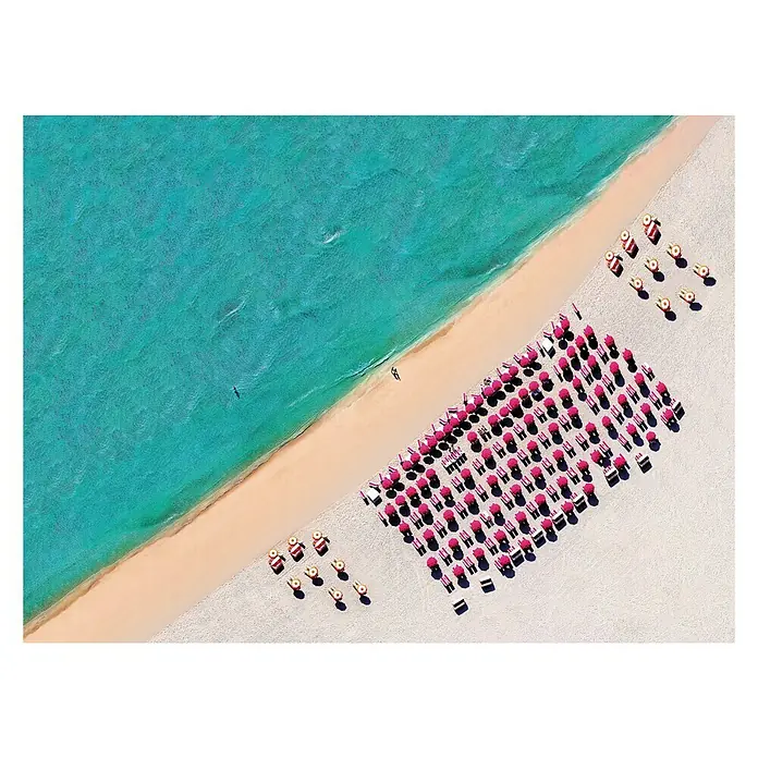 Komar Into Illusions Fototapete South Beach - 2 -tlg., B x H: 248 x 184 cm, Vlies - Vorderansicht
