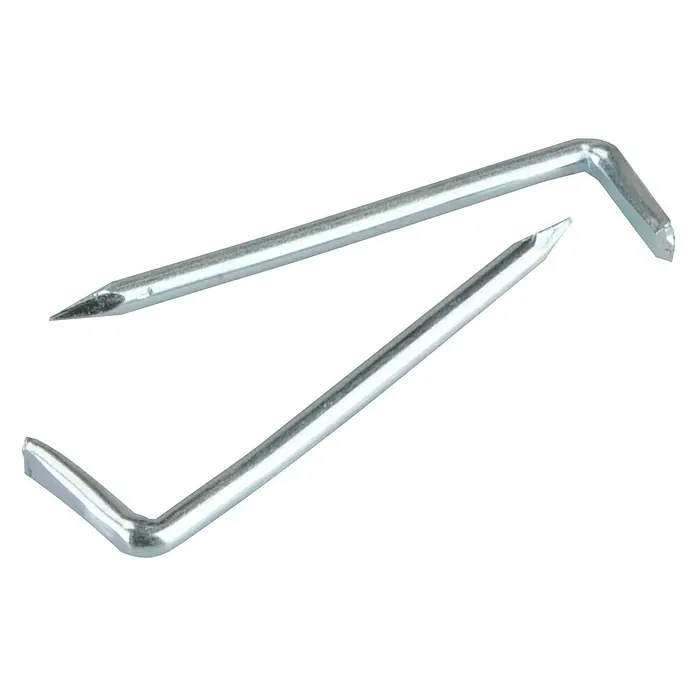Voltomat Hakennägel - Ø x L: 3 x 50 mm, Stahl, Galvanisch verzinkt, 50 Stk. - Ansicht von oben