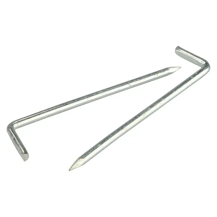 Voltomat Hakennägel - Ø x L: 3 x 70 mm, Stahl, Galvanisch verzinkt, 100 Stk. - Ansicht von oben