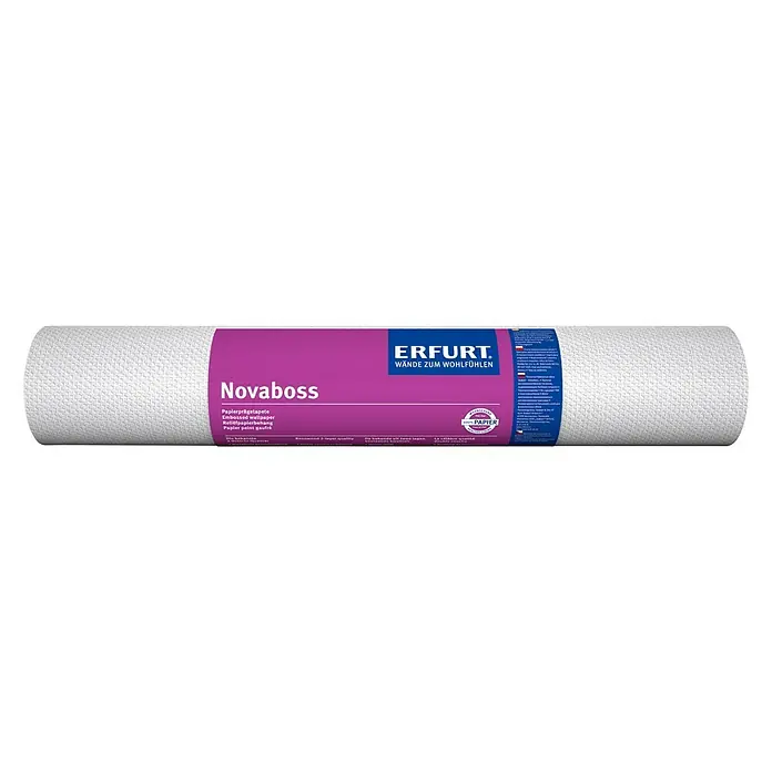 Erfurt Papirnata tapeta Novaboss 267 - Izgled tkanja, 10,05 x 0,53 m - Pogled sprijeda