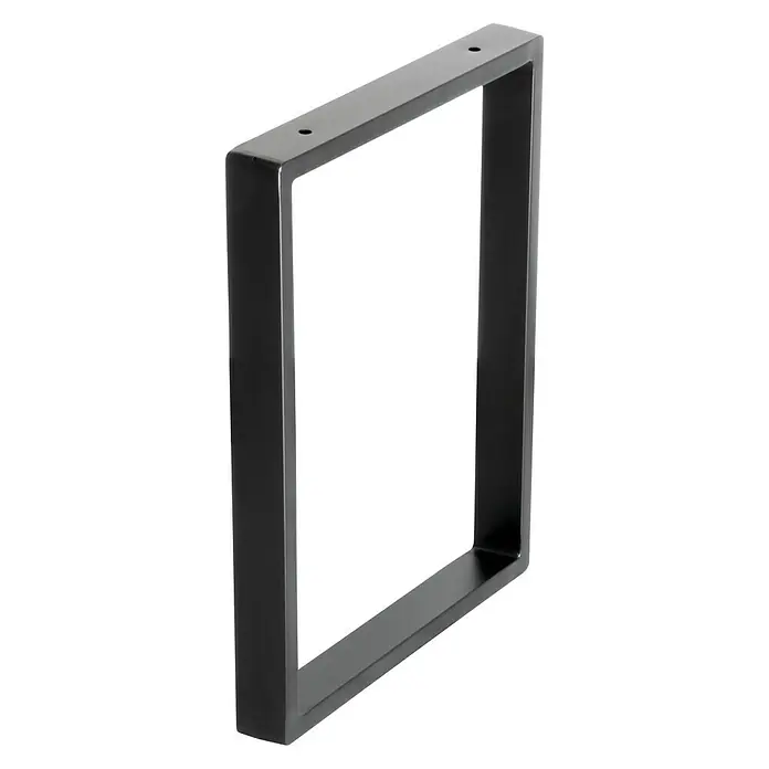 Wagner System Tischgestell - B x H: 300 x 400 mm, Stahl, Schwarz - Linke Seitenansicht