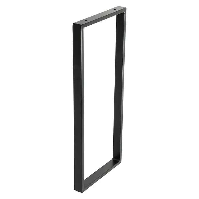 Wagner System Tischgestell - B x H: 300 x 710 mm, Stahl, Schwarz - Linke Seitenansicht