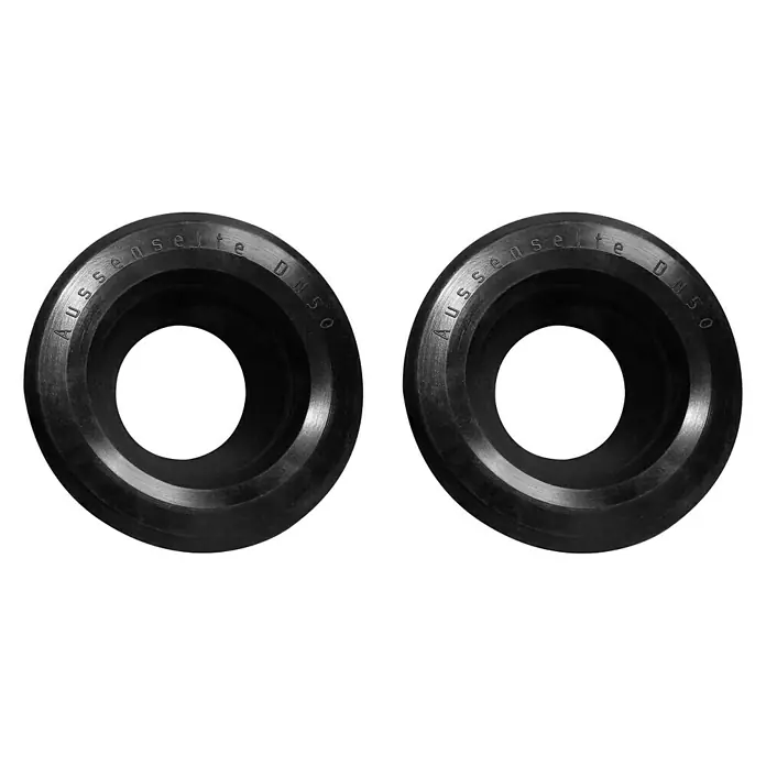 Garantia Verbindungs-Set Columbus DN 50 - 75 x 75 x 30 mm - Ansicht von oben