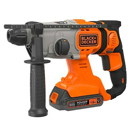 Black+Decker  Martillo combinado de batería BCD900E2K