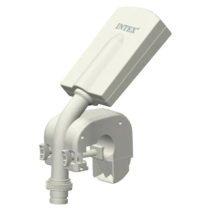 Intex Einbau-Wasserfall - Weiß, L x B x H: 45 x 15 x 22 cm, LED